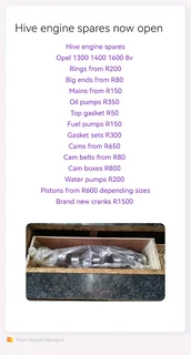 Engine Overaul from R3500 500 labour