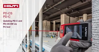 Hilti PD-CS Pulse Power - 200 Meter Laser meter with build in Camera