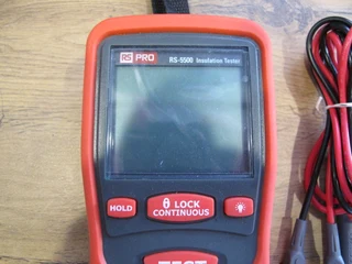 RS PRO RS5500, Insulation Tester, 1000V, 2GΩ, CAT III 1000V UNUSED