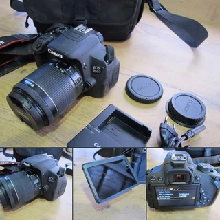 Canon EOS 700D DSLR with EF-S 18-55mm IS STM Lens-64GB-Bag