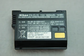 Nikon EN-EL15 Lithium-ion Original Battery (1900mAh) LIKE NEW