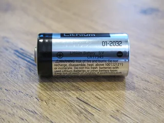 R80.00 - CR123A Panasonic 3v Lithium - NEW