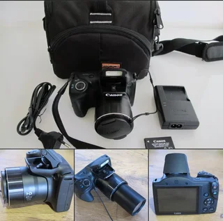 Canon SX430 45x Ultra Zoom Digital Camera 16GB SD Car free Bag