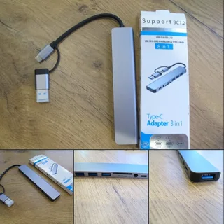 USB 8 in 1 Type – C Docking Station NEW