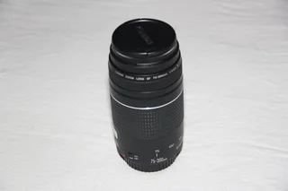 Canon EF 75 to 300mm f4.0-5.6 III Lens LIKE NEW