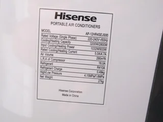 Hisense 12000BTU Air Conditioner - AP-12HR4SEJS00 – Like New