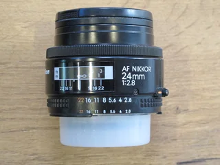 Nikon AF Nikkor 24mm 2.8 Prime Lens