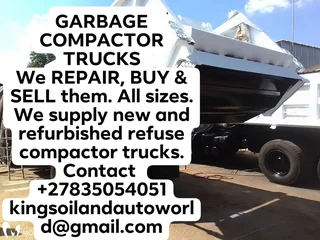 Garbage Compactor Trucks!!!!