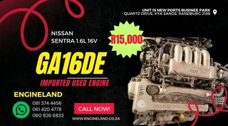 Nissan Sentra 1.6L GA16DE engine