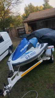 2001 Polaris SLH700 Jetski and Trailer