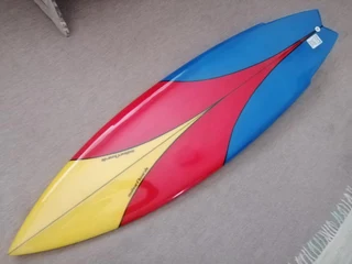 MAT Surfboards 5ft 10 Retro Twin Fin Surfboard