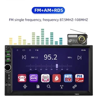 7 INCH UNIVERSAL MEDIA PLAYER WITH CARPLAY/ BLUETOOTH