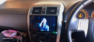 TOYOTA COROLLA 9 INCH ANDROID MEDIA /NAVIGATION UNIT (QUEST/PROFESSIONAL 2007-2018)