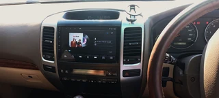 TOYOTA PRADO 120 SERIES 9 INCH TOUCHSCREEN MEDIA UNIT (2004-2009)