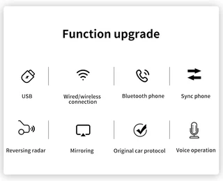 JAGUAR APPLE CARPLAY / ANDROID AUTO WITH CAMERA INTEGRATION ONTO FACTORY SCREEN