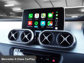 MERCEDES BENZ APPLE CARPLAY / ANDROID AUTO WITH CAMERA INTEGRATION ONTO FACTORY SCREEN