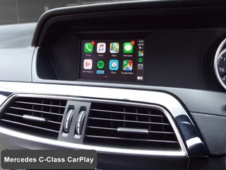 Mercedes Benz Apple Carplay / Android Auto With Camera Integration Onto Factory Screen