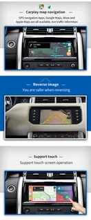 RANGE ROVER APPLE CARPLAY / ANDROID AUTO WITH CAMERA INTEGRATION ONTO FACTORY SCREEN
