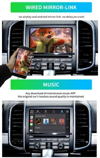 PORSCHE APPLE CARPLAY / ANDROID AUTO INTEGRATION ONTO FACTORY SCREEN