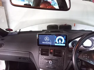 MERCEDES BENZ W204 C-CLASS 10 INCH ANDROID MEDIA TOUCHSCREEN (2008 - 2011)