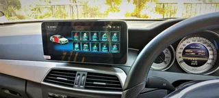 MERCEDES BENZ FACELIFT W204 C-CLASS 10 INCH ANDROID MEDIA TOUCHSCREEN (2011-2015)