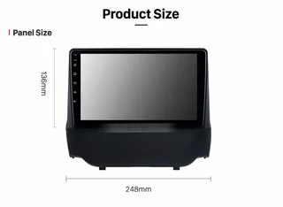 FORD FIESTA TOUCHSCREEN DVD/NAVIGATION/ BLUETOOTH UNIT (2009- 2018)