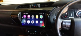 TOYOTA HILUX GD6 10 INCH ANDROID TOUCHSCREEN MEDIA UNIT (2016-2024)