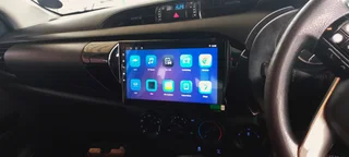 TOYOTA HILUX GD6 10 INCH ANDROID TOUCHSCREEN MEDIA UNIT (2016-2024)