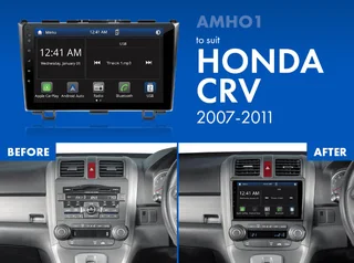 HONDA CRV (2007 - 2012) 9 INCH TOUCHSCREEN MEDIA UNIT