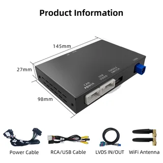 MERCEDES  SMART MODULE - REVERSE CAMERA/ APPLE CARPLAY / ANDROID AUTO UPGRADE