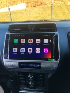 TOYOTA PRADO 150 SERIES 10 INCH ANDROID MEDIA UNIT WITH CARPLAY