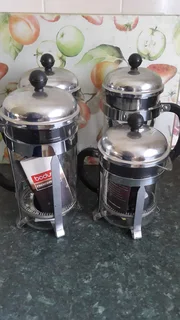 COFFEE made with your genuine Bodum French Press. 4 or 8 cups press Imported ex Europe- Never used!