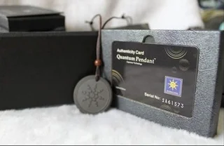 Quantum Scalar Energy Pendant