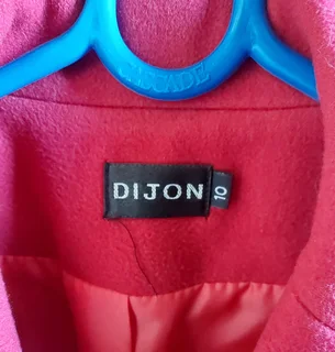Red Melton Jacket Size 10