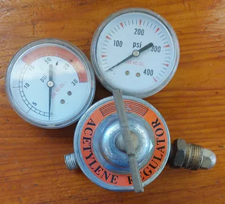 Oxygen Acetylene and Argon flowmeter Regulators