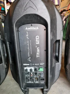 Wharfdale powered speakers