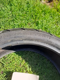2nd Hand Bike Tyre - Bridgestone Battlax - 180/55/17 - R250