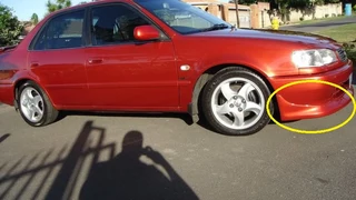 Toyota rxi smiley lip