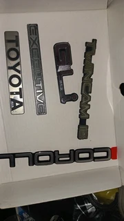 toyota gli twincam badges