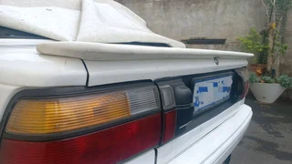 Toyota twincam boot spoiler