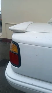 Toyota twincam boot spoiler