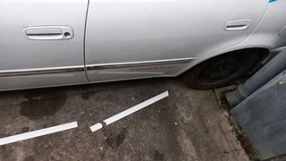 2002 rxi corolla 20v slim door beading pieces / side door mouldings