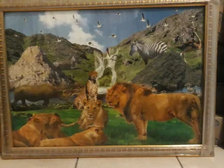 Taj mahal picture frame