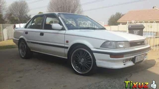 Toyota Gli twincam engine bay sticker set