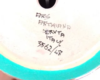 Vintage Art Table lamp from Italy Height 80cm