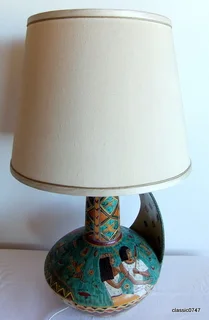 Vintage Art Table lamp from Italy Height 80cm