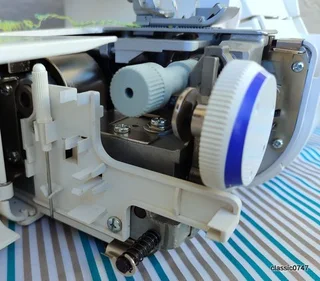 ELNA 745 5trade over locker in excellent condition as NEW