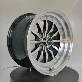 15" Ensure Reps 4x114 Diamond Cut Wheels...