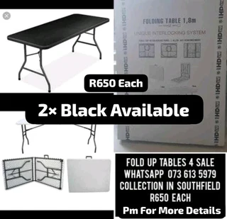 Fold Up Tables For Sale