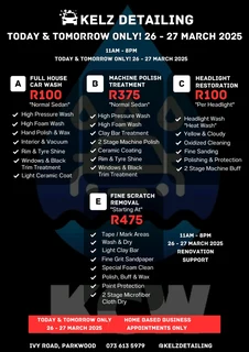 Kelz Waterless Car Wash, Headlight Restoration And Pond Maintenance Se